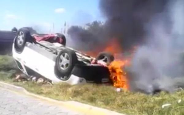 imagen 1 de Nota Roja || Se enfrentan pobladores de Tlanepantla, Puebla y policías