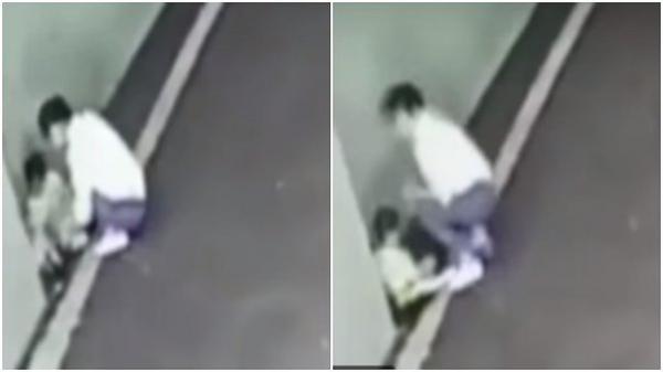Madre abandonó a su bebé en un estacionamiento