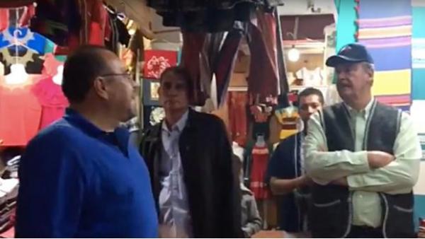 Ciudadano a Vicente Fox; 'lástima que te sigamos manteniendo'