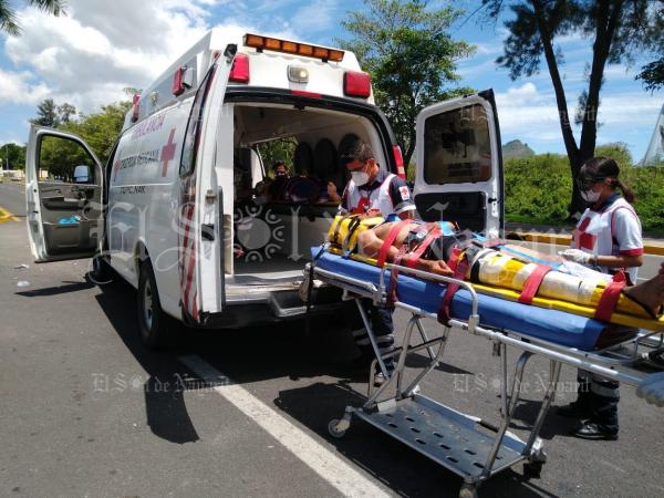 Tres lesionados tras accidente sobre Blvd. Luis Donaldo Colosio - El ...